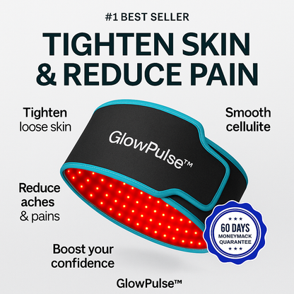 GLOWPULSE 7-in-1 LED Therapy Belt