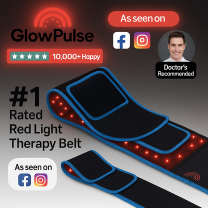 GLOWPULSE 7-in-1 LED Therapy Belt